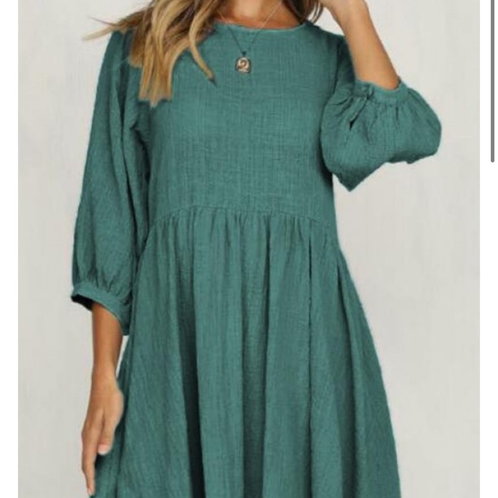Green dress